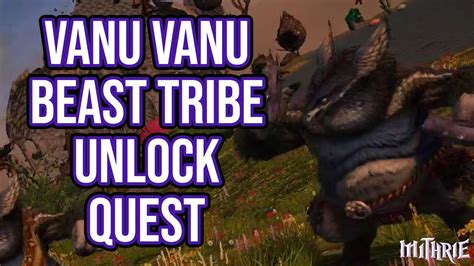 van vanu beast tribe guide